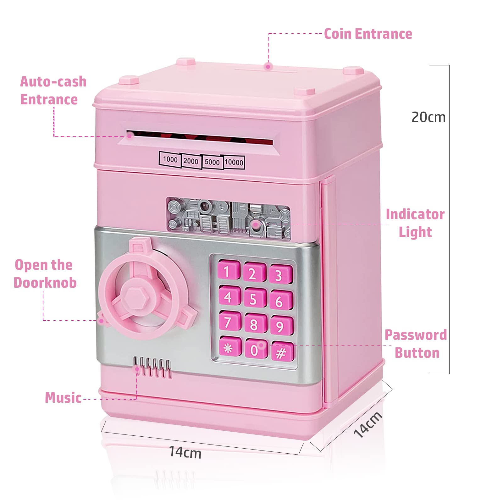 Amazon.co.jp: 貯金箱 子供 男の子 女の子 貯金箱 マシーン